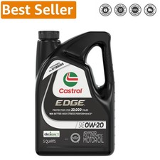 EDGE 0W-20 Full Synthetic Motor Oil - 5 Quarts for Peak Engine Performance 50.39 per gallon