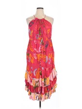 NWT FARM Rio Women Pink Cocktail Dress XL