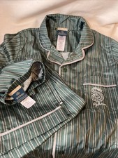 Pottery Barn Teen Harry Potter Slytherin House Pajama Set PJ's Small/Med