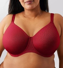 Wacoal 855403 Back Appeal Back Smoothing Full Coverage Bra 36H Red UW 84 NWT