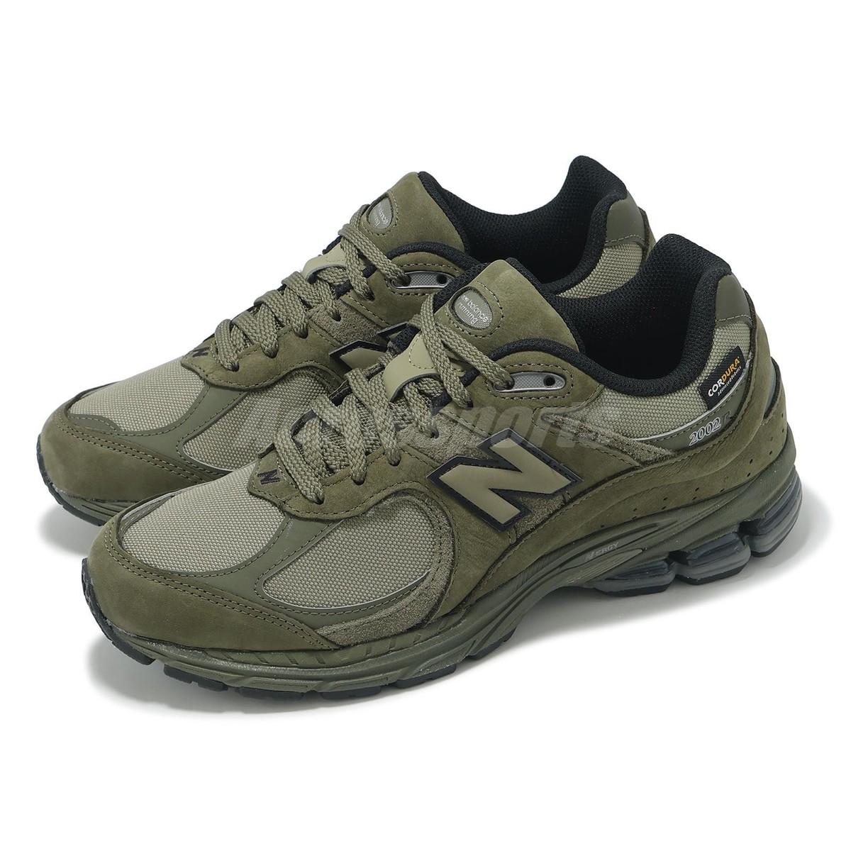 靴 New Balance 2002R 27.5 New Balance 2002R NB Cordura Olive Men Unisex Casual Shoes