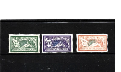 Série timbres France neufs " Merson" n° 143/145 ( n° 145 signé ) - Photo 1/2