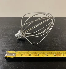 Vintage Original KitchenAid - Hobart 4 Qt Steel Wire Whip Whisk for K4-B & "4"