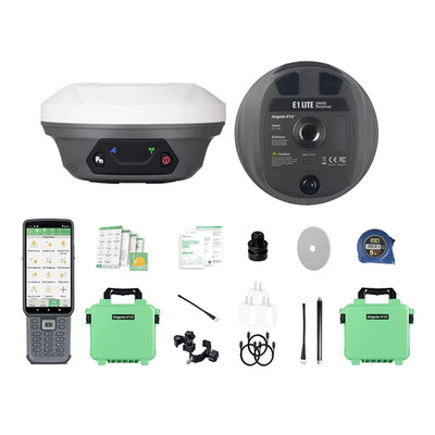 Limited Time Offer! SingularXYZ E1 Lite UHF GNSS RTK Base and Rover Set High Pre