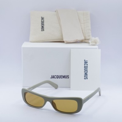 Jacquemus CAPRI JAC/55 C7 Cream/Amber 55-16-145 Sunglasses New Authentic