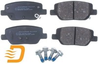 Denckermann B111414 Bremsbelagsatz FüR Scheibenbremse Bremsbelagsatz FüR Fiat