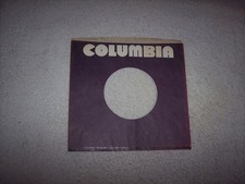 BLACK COLUMBIA RECORDS 7 INCH 45 RPM ORIGINAL SLEEVE ONLY NO SPLITS 13