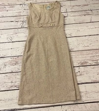 Anthropologie Tabitha Wool Viscose Blend Dress Size 6 Women’s Boho Midi