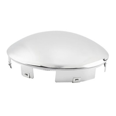 Semi Truck Hub Covers 8.9'' Dome Style Hub Caps 6 Uneven Notched Chrome Mirror 1