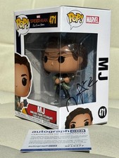 Zendaya signed MJ Funko Pop! Spider-Man Far from Home | Autogramm ACOA | SELTEN!