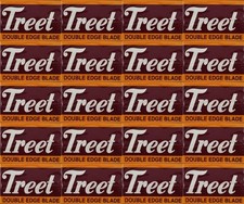 Treet Carbon Steel Double Edge Razor Blades, 200 blades 1 Count Pack of 200 