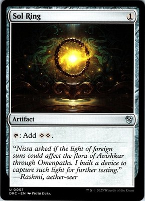 Sol Ring () U Commander: Aetherdrift 57 NM UNLIMITED LLC