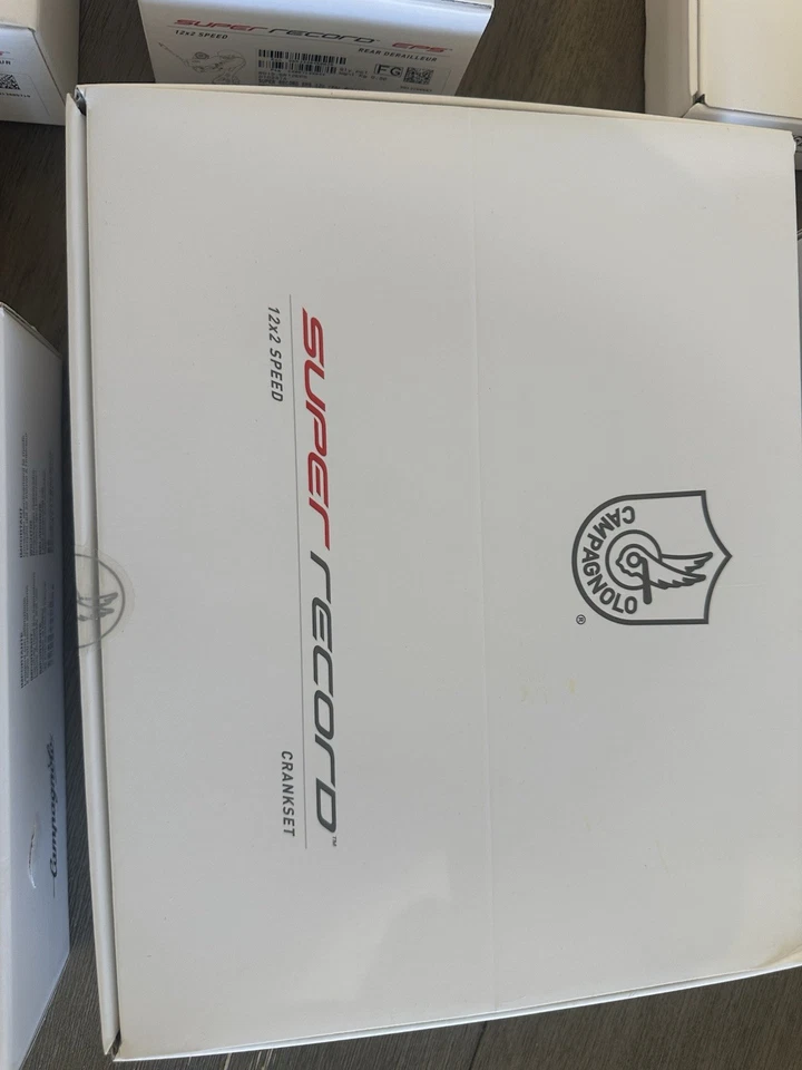 New Campagnolo Super Record 12-Speed Crankset Ultra-Torque Titanium 175 34-50 12 - Image 2 of 2