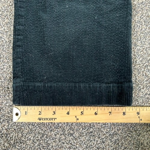 Polo Ralph Lauren Stretch Classic Fit Corduroy Pants Men 40x30 Black Casual Work - Bild 14 von 15