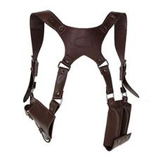 Uncharted Shoulder Belt Nathan Drake PU Gun Holster Ammo Pouches Halloween