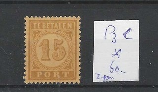 Ned. Indie P3C Port 1874 MH/ongebr CV 60 € zonder gom