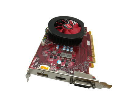 DELL RADEON R9 360 2GB GDDR5 PCI-E 3.0 x16 GRAFIKKARTE DVI HDMI DP #GK13095