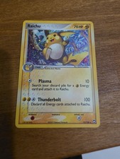 Pokemon Raichu Holo Rare Card 12/108 Unlimited Power Keepers Series