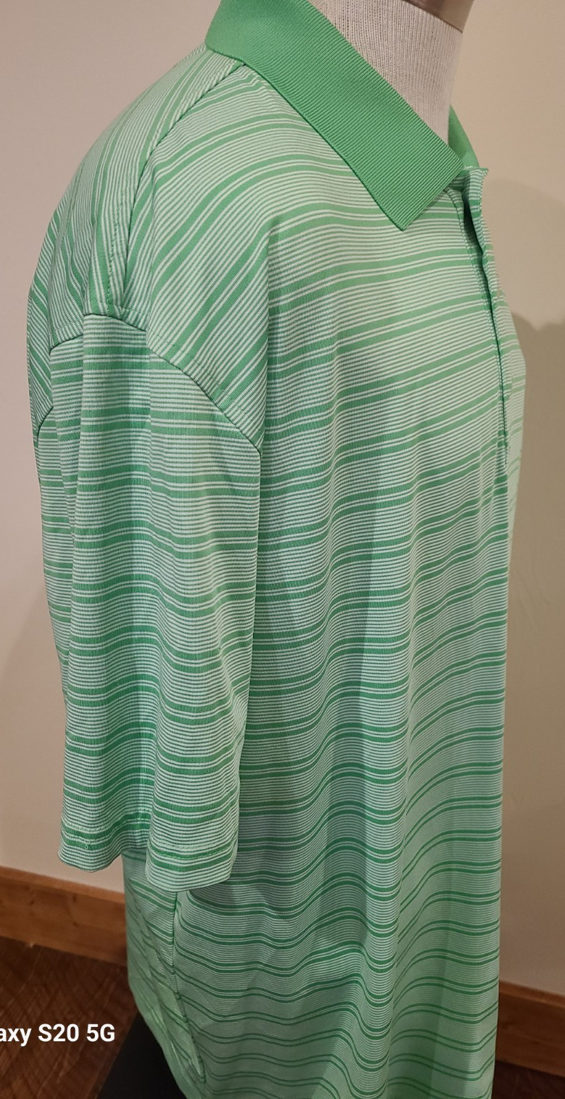 Masters Performance Tech Polo Golf Light Green XL… - image 3