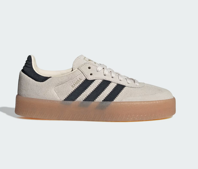 adidas Beige Suede Sneaker with Black Stripes Adidas Originals  main image 4