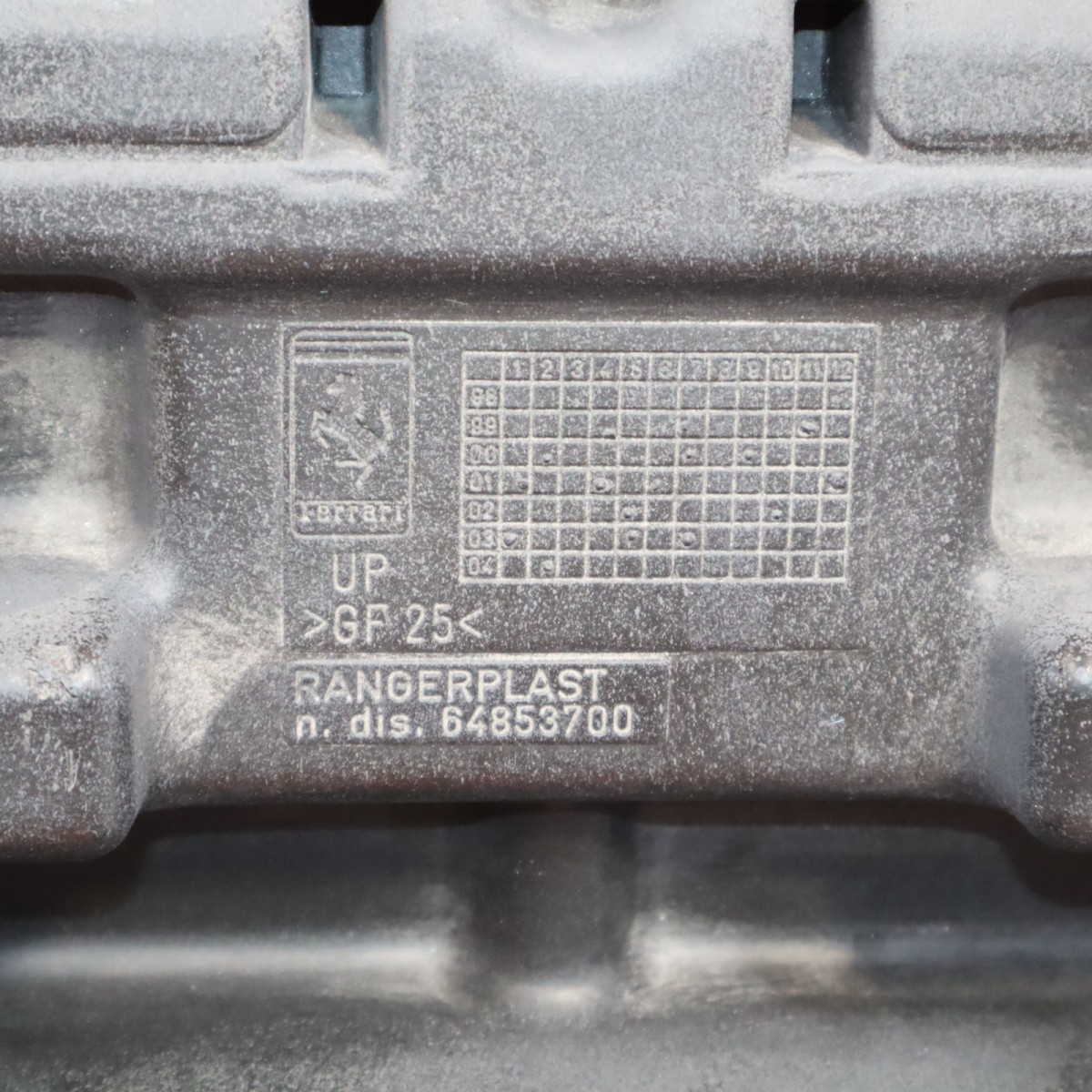 FERRARI 360 REAR BUMPER 1999 2000 2001 2002 2003 2004 2005 64853710 RECON OEM
