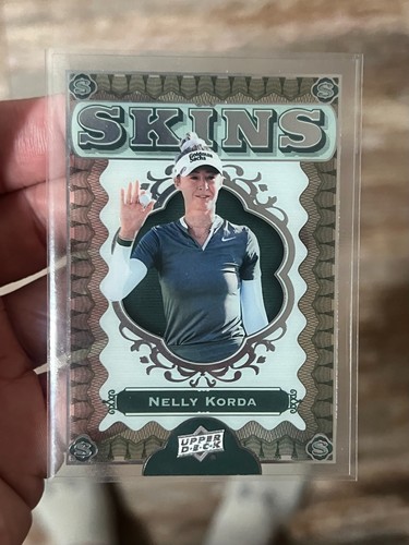 Nelly Korda #SK-3 card from 2026 Upper Deck Skins