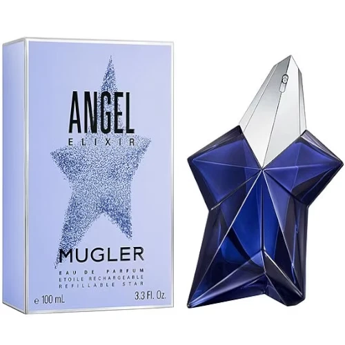 Angel Elixir by Thierry Mugler 3.3 oz EDP Refillable Star Perfume for Women NIB