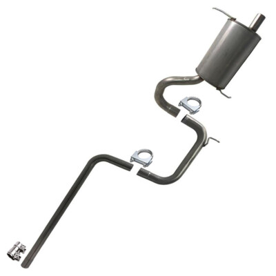Stainless Steel Pipe Muffler Exhaust System Kit fits: 2001-2010 PTCruiser 2.4L