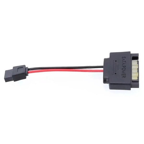 15-pin to 6-pin SATA Power Cable Laptop Slim 12.7mm 9.5m DVD CD Drive 10cm Wire - Afbeelding 4 van 6