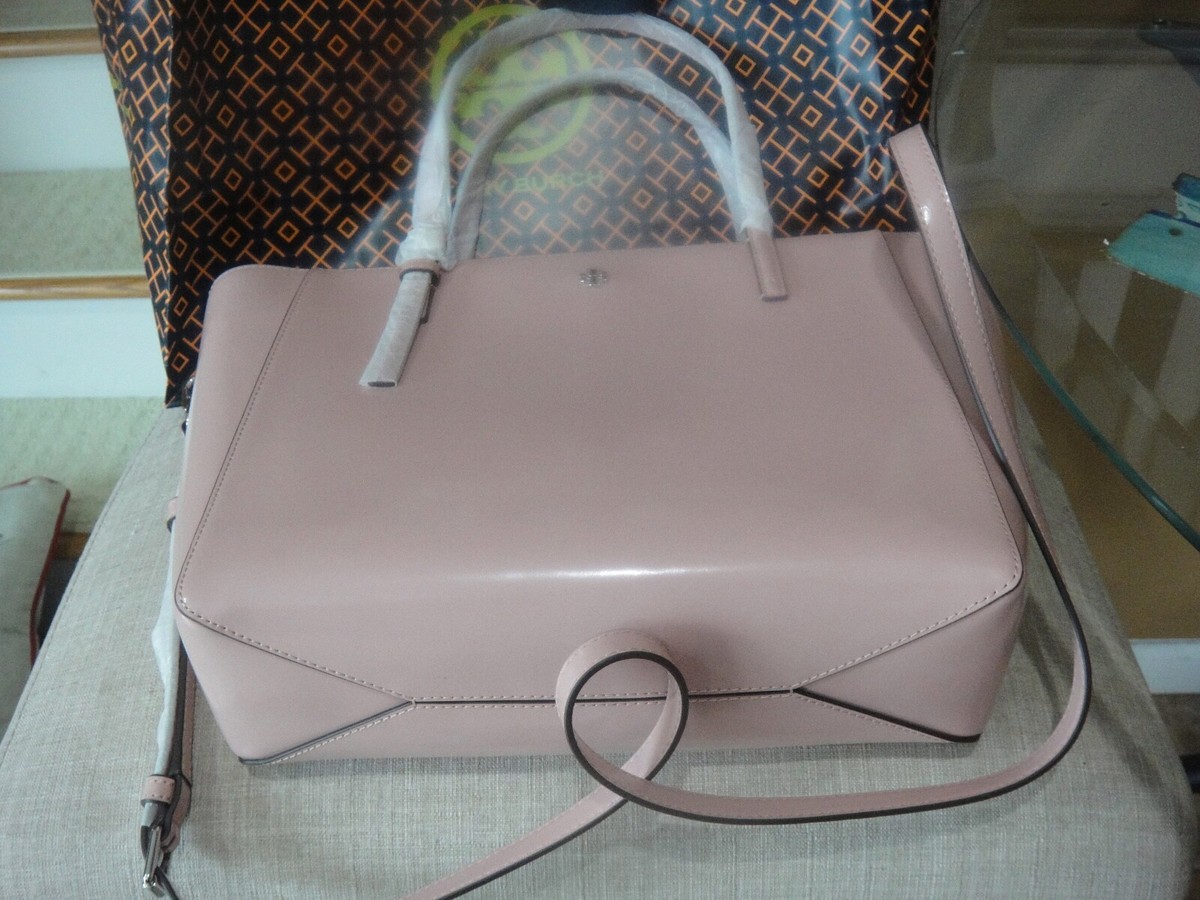 SALE*TORY BURCH*Emerson ピンクパテントレザー ハンドバッグ Tory Burch Emerson Small Patent Zip Shoulder Bag (pink