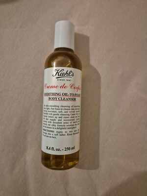 Kiehl's Creme de Corps Smoothing Oil-to-Foam Body Cleanser Neu !!
