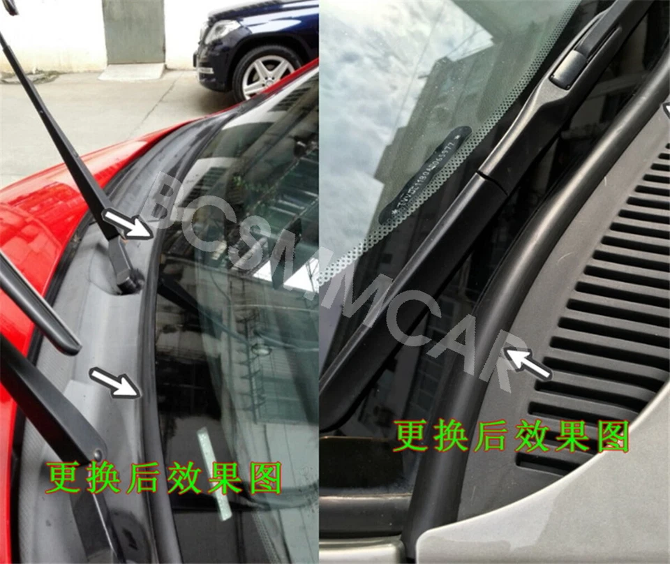 1.7M Car Windshield Panel Weather Rubber Seal Strip Sealed Sealed Strips Rubber Foto 3 de 4