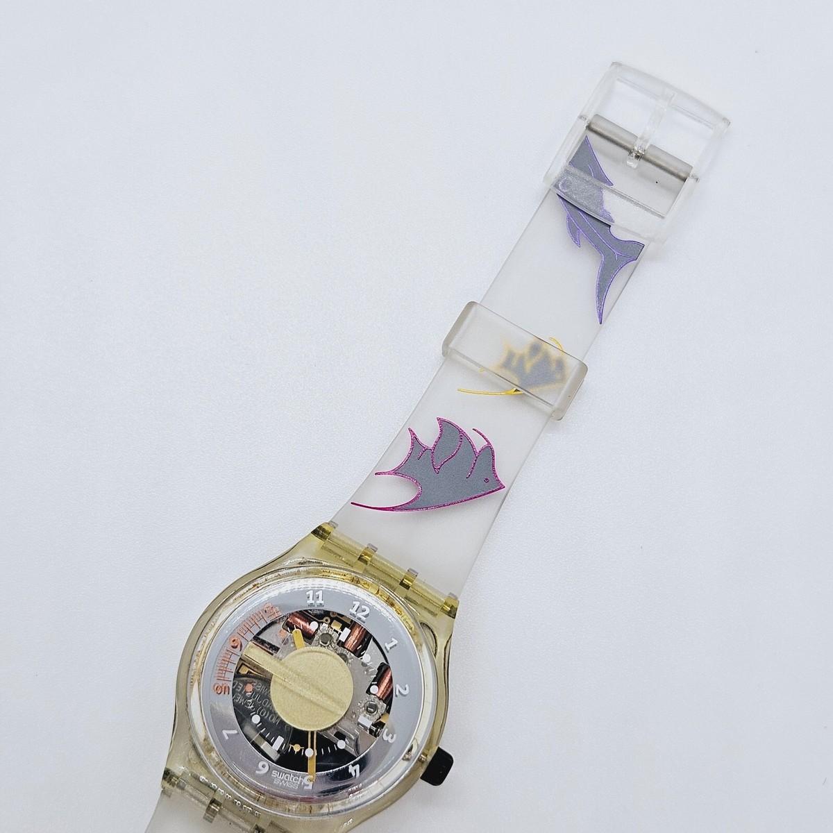 Rare 1997 Swatch Musicall Musical Swiss Made Quartz Watch for Men 