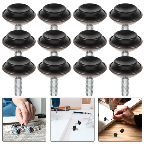 20 Pcs Chair Leg Adjustable Levelers Furniture Risers Heavy Duty - Afbeelding 4 van 12