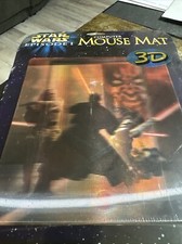 NOS Star Wars Episode 1 Darth Maul 3D Computer Mouse Mat Pad SEALED