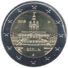 2€ ALEMANIA 2018 (G) Karlsruhe, CIRCULADA BUEN ESTADO (leer todo el anuncio)