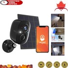 Solar Security Camera - 1080P Color Night Vision - Weather-Resistant - Detection