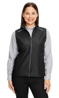 CE703W North End Core 365 Ladies' Techno Lite Unlined Vest Black L