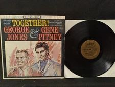 George Jones & Gene Pitney Together Vinyl LP Stereo Spectrum Records SDLP-199