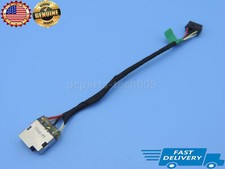 Genuine DC in power jack cable charging port For HP 14-K 11-E laptop 717370-SD6
