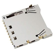 Camera SD Memory Card Reader Metal Slot Replacement w/ Nikon D7100