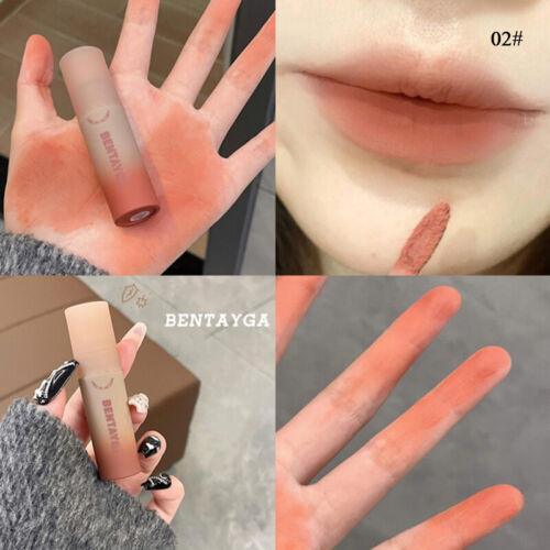 Lip Gloss Samt Matt Lippenstift Langhaltend Makeup Lippenstift Schlamm Kosmeti % - Picture 14 of 25