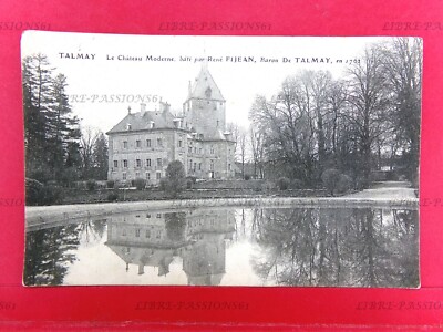 Old postcard No. 650, Talmay, The Modern Castle, Built by René Fixean Baron de Talmay
