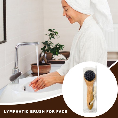 Dry Skin Brush Dry Brushing Scrubber Natural Bristle Wood Handle Massage Scrubbe - Picture 12 of 12