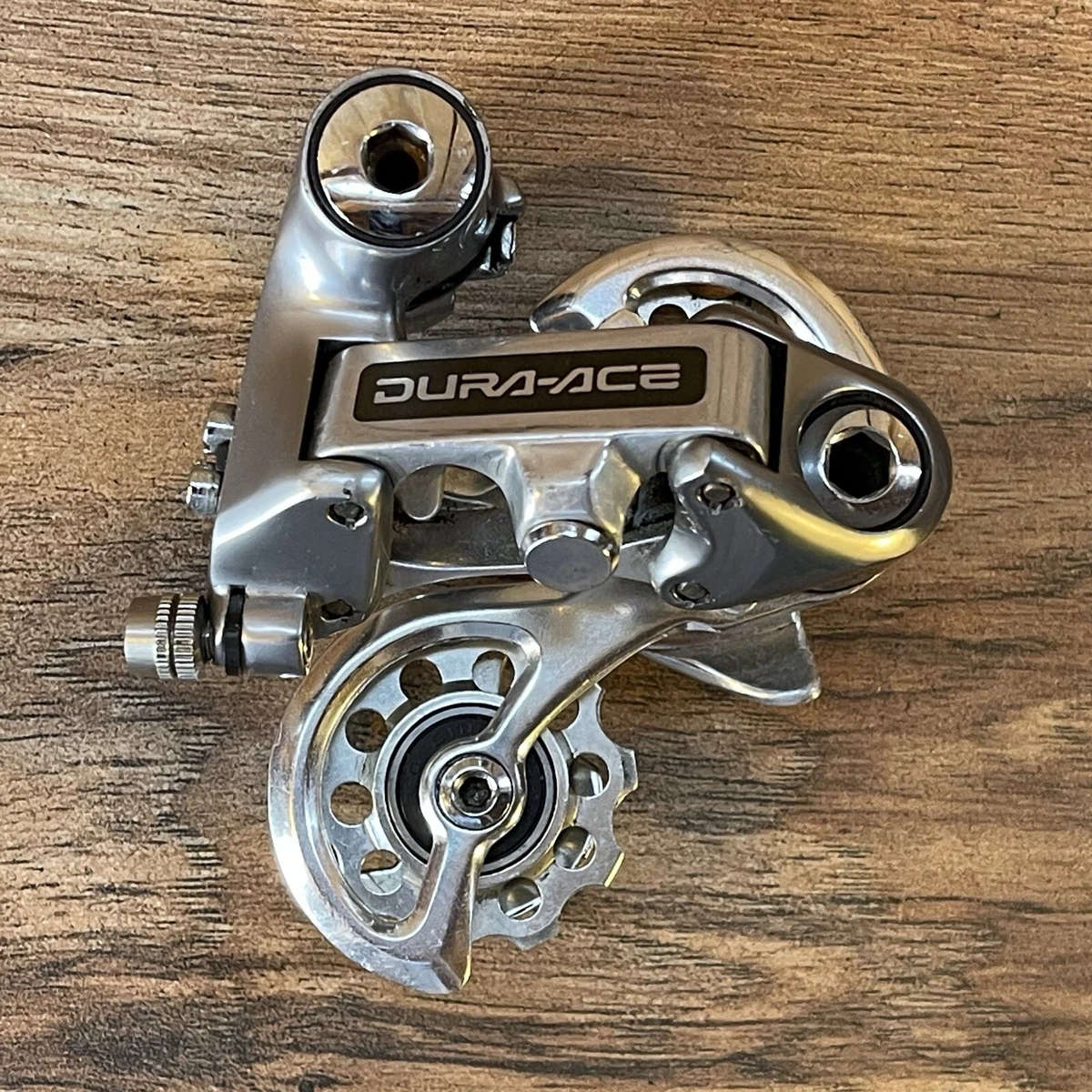 Vintage Shimano Dura-Ace RD-7400 Short Cage Rear Derailleur Carmichael Alloy