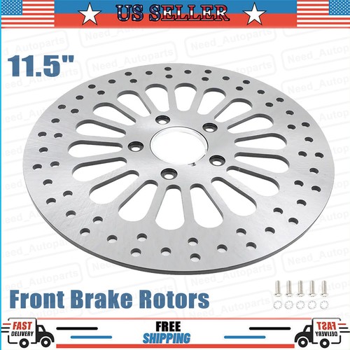 Rotor de freno delantero 11,5 para Harley Heritage Softail Custom Fatboy FLSTF 1984-1999 - Imagen 1 de 13