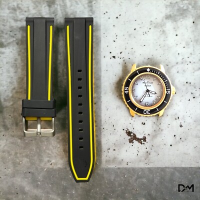 Blancpain X Swatch - Fifty Fathoms - PACIFIC OCEAN - Black/Yellow