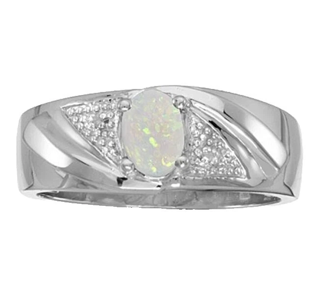 Opal 9 Ring Rings for Men