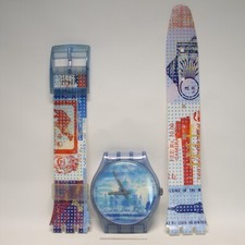 Orologio da Parete Maxi Swatch Taj Mahal 2000 MGN195 Travel Diary