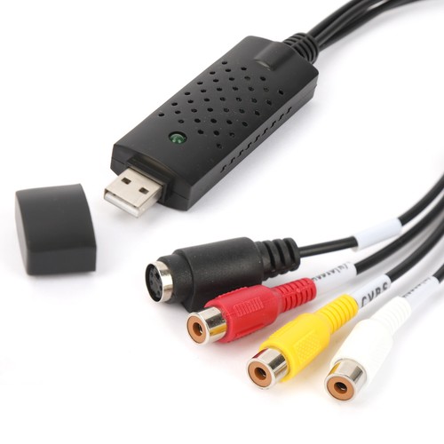2x USB 2.0 Audio Video VHS to DVD VCR PC Converter Adapter Digital Capture Card - Picture 10 of 10